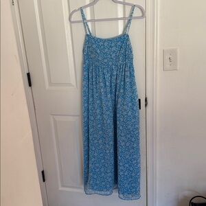 Abercrombie & Fitch Blue and White Floral Dress